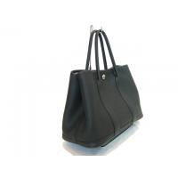 エルメスコピーガーデンパーティTPM/トートバッグ（ネゴンダ/ブラック/シルバー金具）HERMES-022