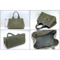 プラダスーパーコピー バッグ PRADA トートバッグ デニム キャンバス ミリタリー B1877B1