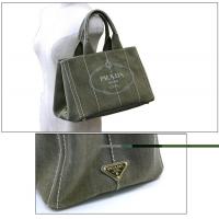 プラダスーパーコピー バッグ PRADA トートバッグ デニム キャンバス ミリタリー B1877B1