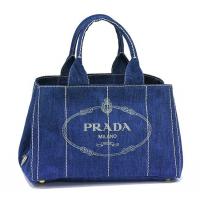 プラダスーパーコピー バッグ PRADA トートバッグ デニム キャンバス ブルー B1877B3