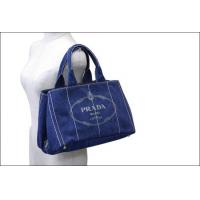 プラダスーパーコピー バッグ PRADA トートバッグ デニム キャンバス ブルー B1877B3