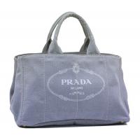 プラダスーパーコピー バッグ PRADA トートバッグ デニム キャンバス グレー B1872B5 新作