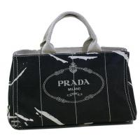 プラダスーパーコピー バッグ PRADA トートバッグ キャンバス ブラック B1872