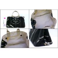 プラダスーパーコピー バッグ PRADA トートバッグ キャンバス ブラック B1872