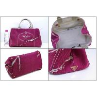 プラダスーパーコピー バッグ PRADA トートバッグ キャンバス ピンク B18723