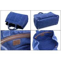プラダスーパーコピー バッグ PRADA トートバッグ デニム キャンバス CANAPA ブルー VA0904