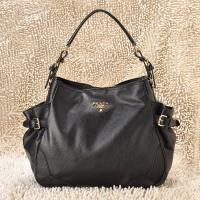 PRADA プラダスーパーコピー 激安 ヴィテロダイノ ショルダーバッグ（ブラック）BR5201