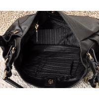 PRADA プラダスーパーコピー 激安 ヴィテロダイノ ショルダーバッグ（ブラック）BR5201