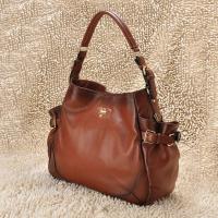 PRADA プラダスーパーコピー 激安 ヴィテロダイノ ショルダーバッグ（ダークブラウン）BR5203