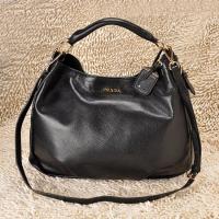 PRADA プラダスーパーコピー ヴィテロダイノレザー 斜めがけ ショルダーバッグ（ブラック）BR4411