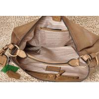 PRADA プラダスーパーコピー ヴィテロダイノレザー 斜めがけ ショルダーバッグ（マスタード）BR4412