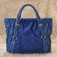 PRADA プラダスーパーコピー 激安 テスートゴーフル ショルダーバッグ（サファイア・ブルー）BR4680
