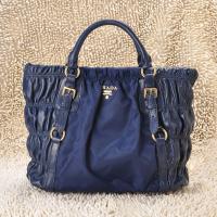PRADA プラダスーパーコピー 激安 テスートゴーフル ショルダーバッグ（ブルー ）BR4681