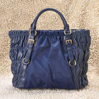 PRADA プラダスーパーコピー 激安 テスートゴーフル ショルダーバッグ（ブルー ）BR4681