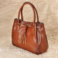 PRADA プラダスーパーコピー ヴィテロダイノ ショルダーバッグ（ダークブラウン）BR3122