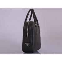 プラダスーパーコピー ダークブラウン レザーブリーフケース VR0305-1