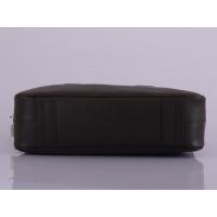 プラダスーパーコピー ダークブラウン レザーブリーフケース VR0305-1