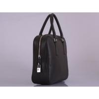 プラダスーパーコピー ダークブラウン レザーブリーフケース VR0305-1