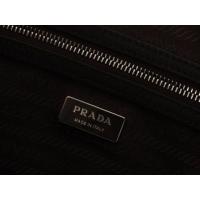 プラダスーパーコピー ダークブラウン レザーブリーフケース VR0305-1