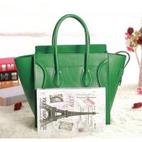 セリーヌスーパーコピー 2014年春夏新作ラゲージ ミニショッパートートバッグ コバルトプルーCELINE-3324