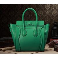 セリーヌスーパーコピー 2014年春夏新作ラゲージ ミニショッパートートバッグ コバルトプルー CELINE-3309