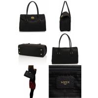 ロエベスーパーコピー ALAMO 329 84 C81 1100 BLACK ハンドバッグ