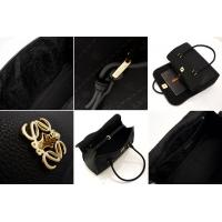 ロエベスーパーコピー ALAMO 329 84 C81 1100 BLACK ハンドバッグ