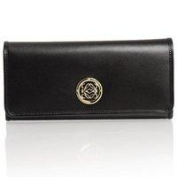 ロエベスーパーコピー 長財布 MAIA ［マイア］ 長財布（小銭入れ付） ブラック CONTINENTAL WALLET 174.06.F11 1100 BLACK
