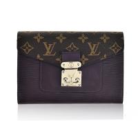 ルイヴィトンスーパーコピー 2014春夏新作 財布 LOUIS VUITTON 人気 ヴィンテージ 二つ折り長財布 パープル 60507-2