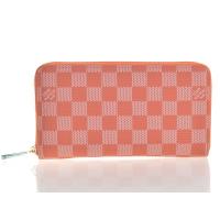 ルイヴィトンスーパーコピー 財布 2014春夏新作 ピンク レディース LOUIS VUITTON ラウンドファスナー長財布 60017-8
