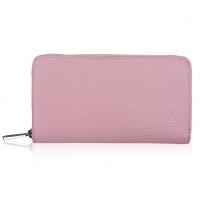 ルイヴィトンスーパーコピー 財布 2014春夏新作 ピンク レディース LOUIS VUITTON ラウンドファスナー長財布 60017-5