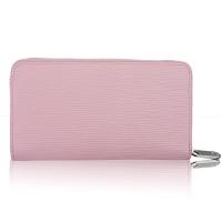ルイヴィトンスーパーコピー 財布 2014春夏新作 ピンク レディース LOUIS VUITTON ラウンドファスナー長財布 60017-5