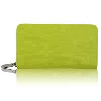 ルイヴィトンスーパーコピー 財布 2014春夏新作 グリーン レディース LOUIS VUITTON ラウンドファスナー長財布 60017-4