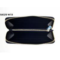 ルイヴィトンスーパーコピー 財布 LOUIS VUITTON 2014春夏新作 ブラック 大人気! ラムスキン ラウンドファスナー長財布 58029-7