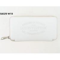 ルイヴィトンスーパーコピー 財布 LOUIS VUITTON 2014春夏新作 ホワイト 大人気! ラムスキン ラウンドファスナー長財布 58029-5