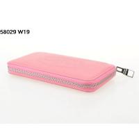 ルイヴィトンスーパーコピー 財布 LOUIS VUITTON 2014春夏新作 ピンク 大人気! ラムスキン ラウンドファスナー長財布 58029-4