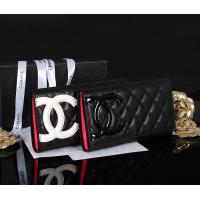 シャネルスーパーコピー 長財布 二つ折り カンボンライン レザー ココマーク キルティング A46645m/A46645n