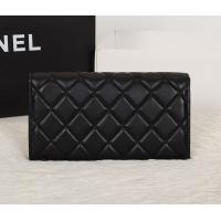 シャネルスーパーコピー 財布 二つ折り カンボンライン レザー ココマーク キルティング ブラック×ピンク A50077a/A50077b