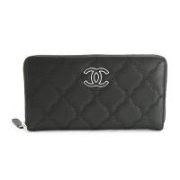 シャネルスーパーコピー 財布 ラウンドファスナー キルティング レザー ココマーク A69099