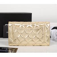 シャネルスーパーコピー 財布 マトラッセライン 長財布 ゴールド A31506
