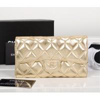 シャネルスーパーコピー 財布 マトラッセライン 長財布 ゴールド A31506