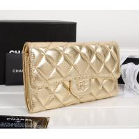 シャネルスーパーコピー 財布 マトラッセライン 長財布 ゴールド A31506