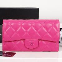シャネルスーパーコピー 財布 マトラッセライン 長財布 フューシャピンク A31506 カーフレザー