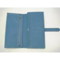 エルメススーパーコピー ベアンスフレ(二つ折長財布) ヴォーエプソン/ブルージーン hq004