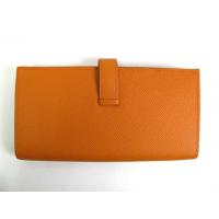 エルメススーパーコピー 二つ折長財布 ヴォーエプソン ベアンスフレ hq006 シルバー金具