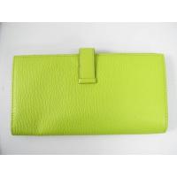 エルメススーパーコピー ベアンスフレ二つ折長財布シェーブル/キウイ(金具：ゴールド) hq012