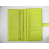 エルメススーパーコピー ベアンスフレ二つ折長財布シェーブル/キウイ(金具：ゴールド) hq012