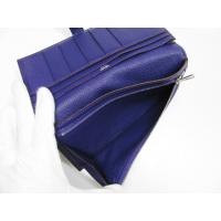 エルメススーパーコピー ベアンスフレ(二つ折り長財布) シェーブル/アイリス(金具：シルバー) hq013