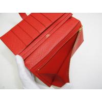 エルメススーパーコピー ベアンスフレ(二つ折り長財布) ヴォーエプソン/ルビー×ブーゲンビリア hq015