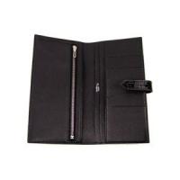 エルメススーパーコピー ベアン二つ折長財布アリゲーター/ブラック hq017 シルバー